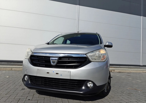 Dacia Lodgy cena 22900 przebieg: 187200, rok produkcji 2012 z Mońki małe 704